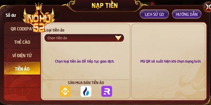 Ưu điểm nổi bật của thao tác nạp tiền tại cổng game
